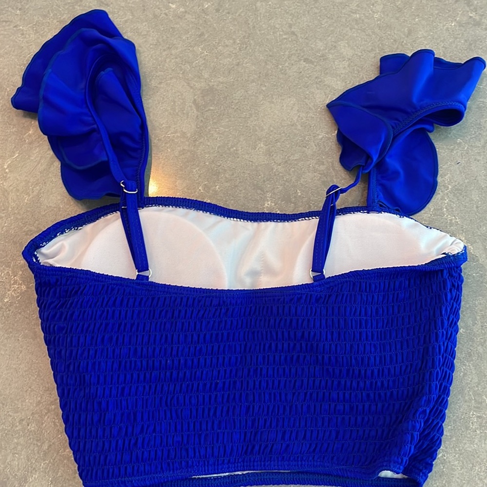 Blue bikini TOP - Picture 2 of 6